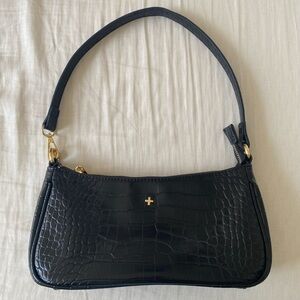 Princess Polly Shoulder Bag Faux Leather Black